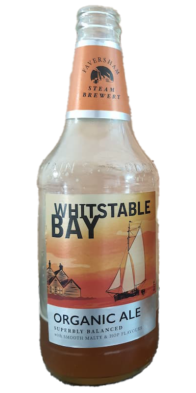 Whitstable Bay Organic Ale par Sheperd Neame | Golden Ale
