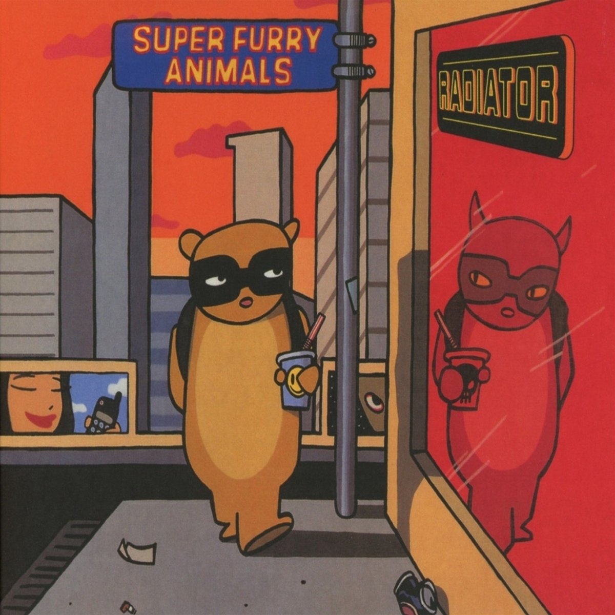 Super Furry Animals - Radiator pour la The Fursty Ferret de Badger Brewery