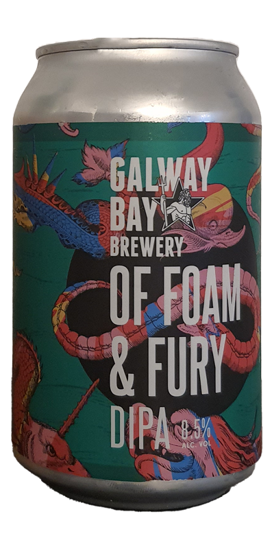 Of Foam And Fury par Galway Bay Brewery | Double IPA