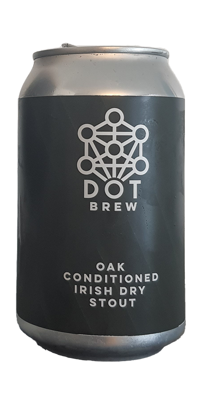 Oak Conditioned Irish Dry Stout par DOT Brew | Imperial Stout