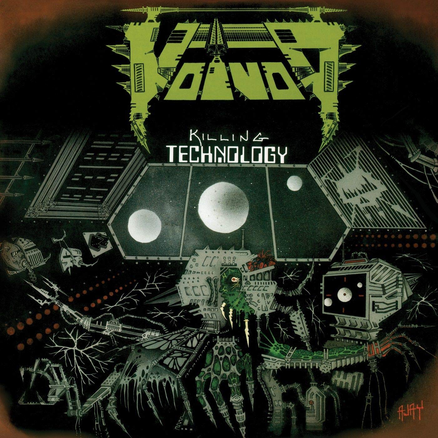Album associé à la Black Vortex par Hoppy Road : Voivod - Killing Technology